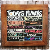 Arcata Scoop Daily Flavor Board