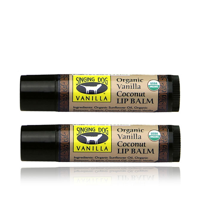 Natural Beeswax Lip Balm - 2 Count