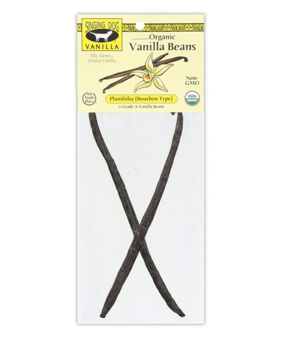 Organic Bourbon Vanilla Beans