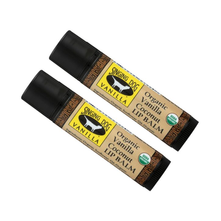 Organic Vanilla Coconut Lip Balm (2-Pack)