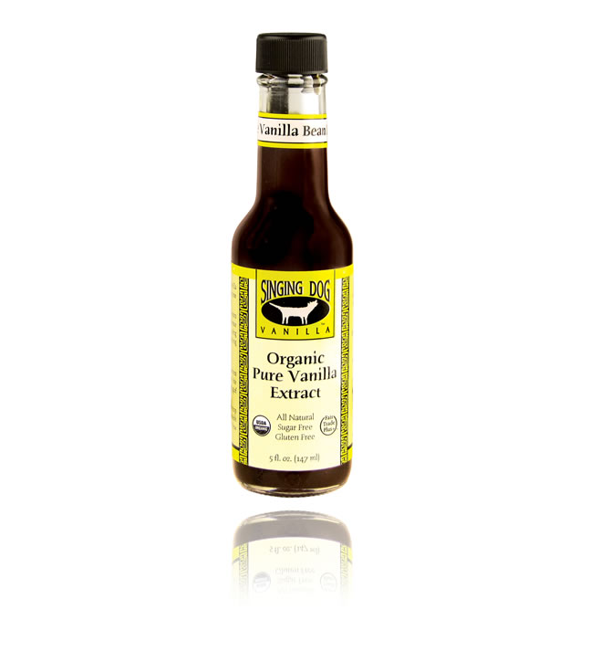 Whole Vanilla Bean Organic Pure Vanilla Extract 5 oz.