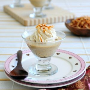 Vanilla Coconut Pudding