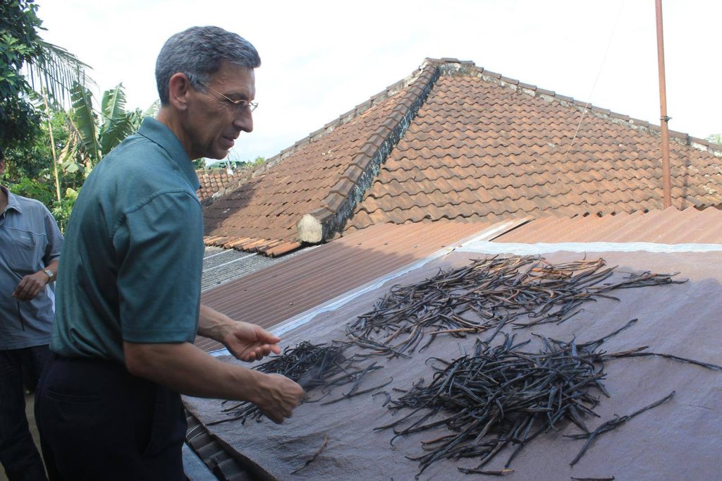 Fair Trade Vanilla Being Inspected