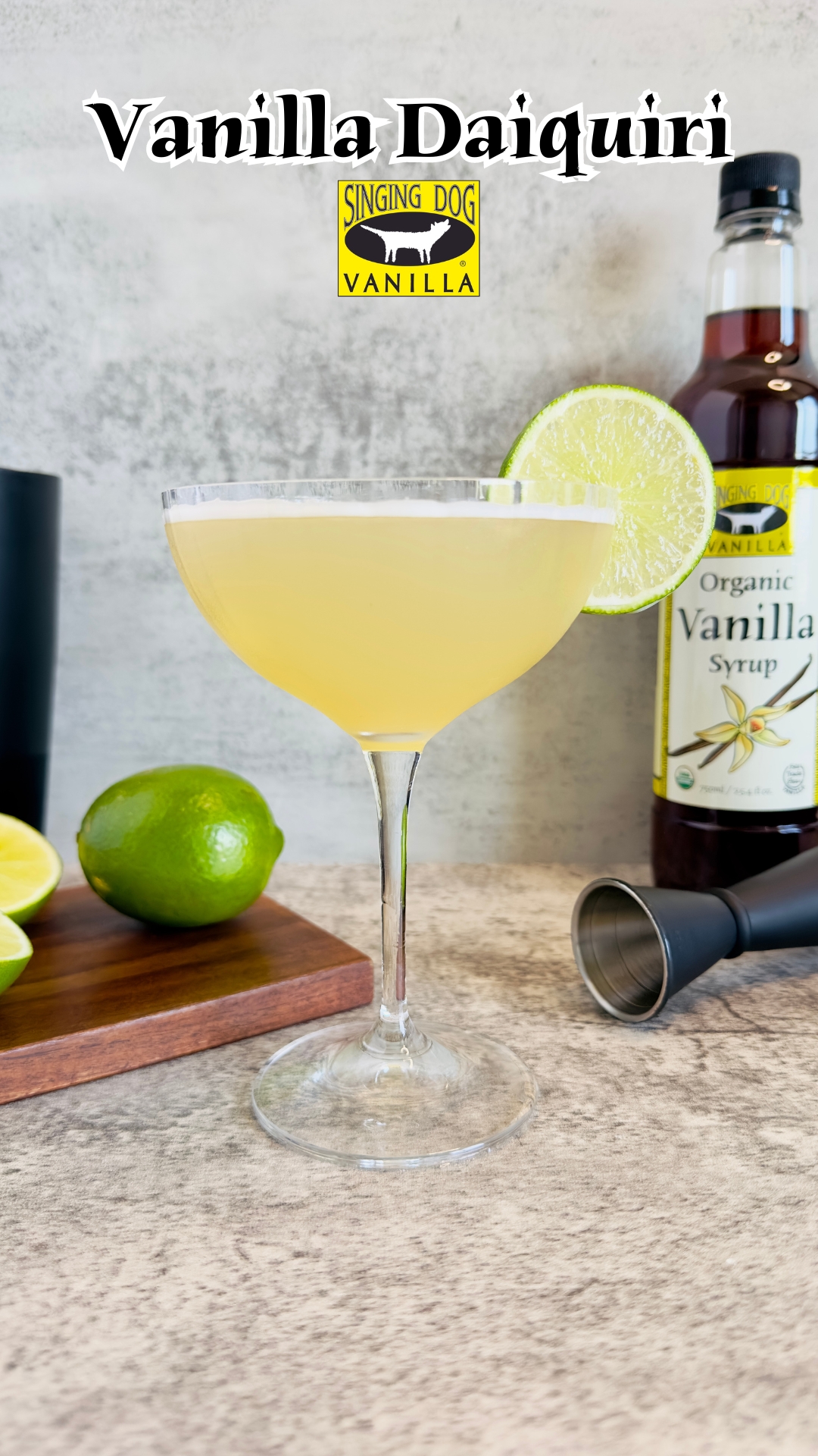 Vanilla Daiquiri Recipe Singing Dog Vanilla
