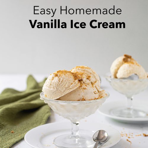 Easiest Homemade Ice Cream Recipe + Video