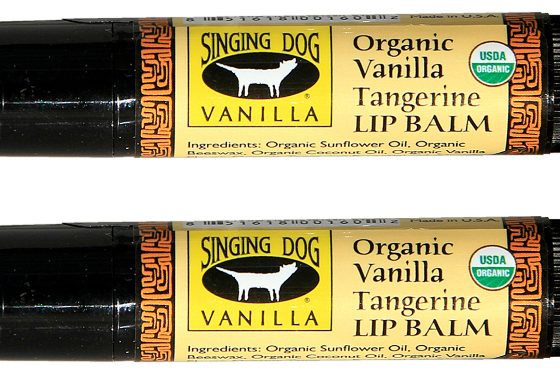 Organic Tangerine Lip Balm