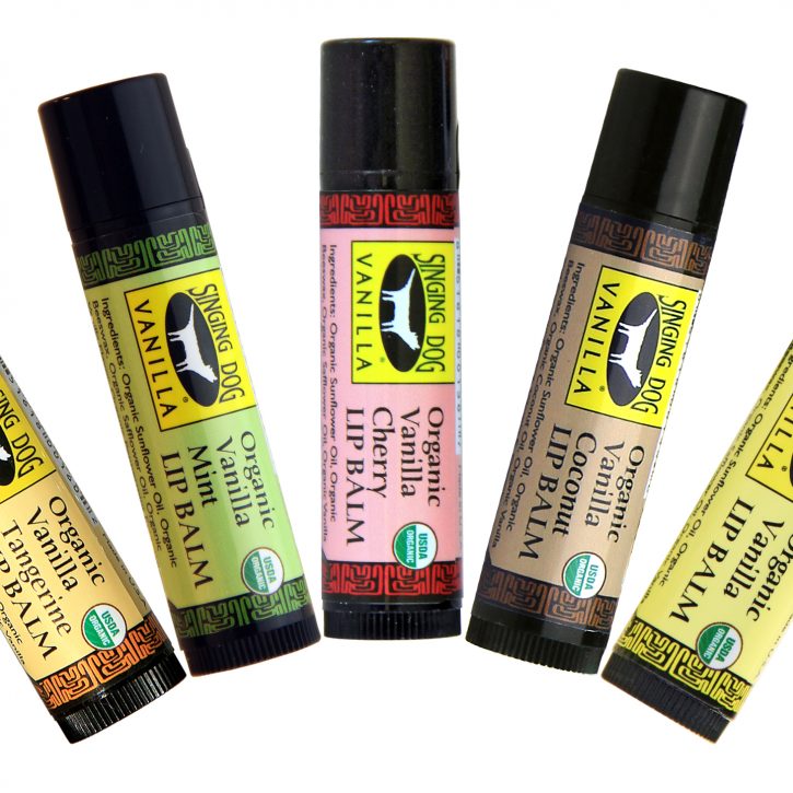 Organic Vanilla Lip Balm Variety Pack