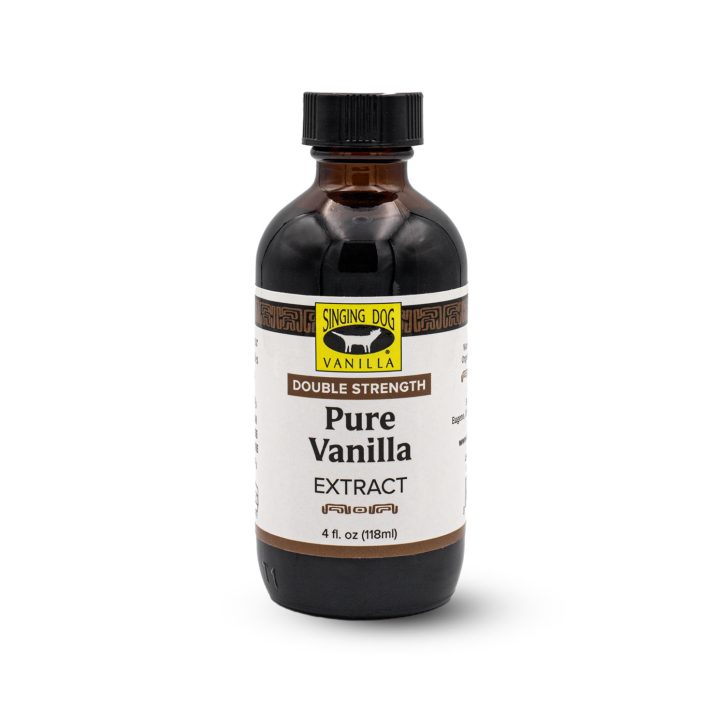Organic Double Strength Vanilla Extract, 4 oz