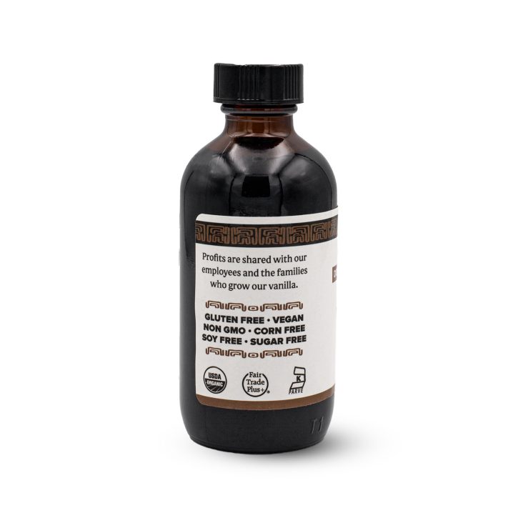 Organic Double Strength Vanilla Extract, 4 oz - Image 3
