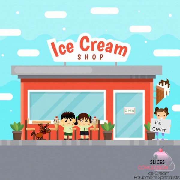 Open Ice Cream Shop