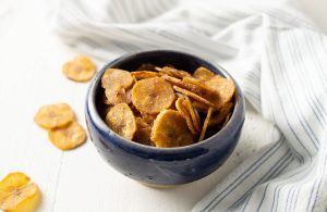 Plantain Chips in a bowl