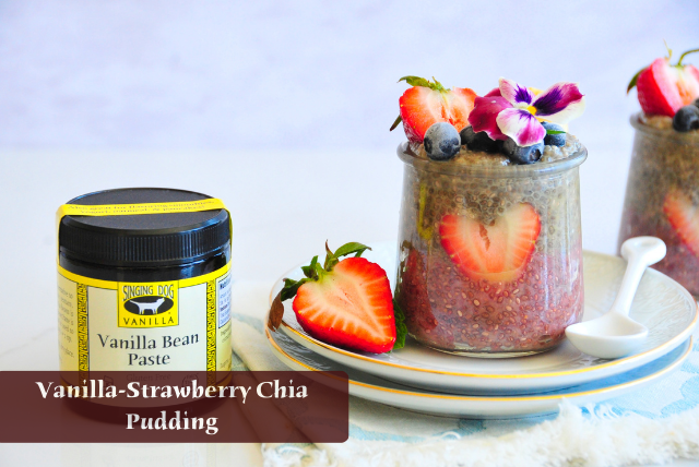 Chia Pudding for Valentine's Day