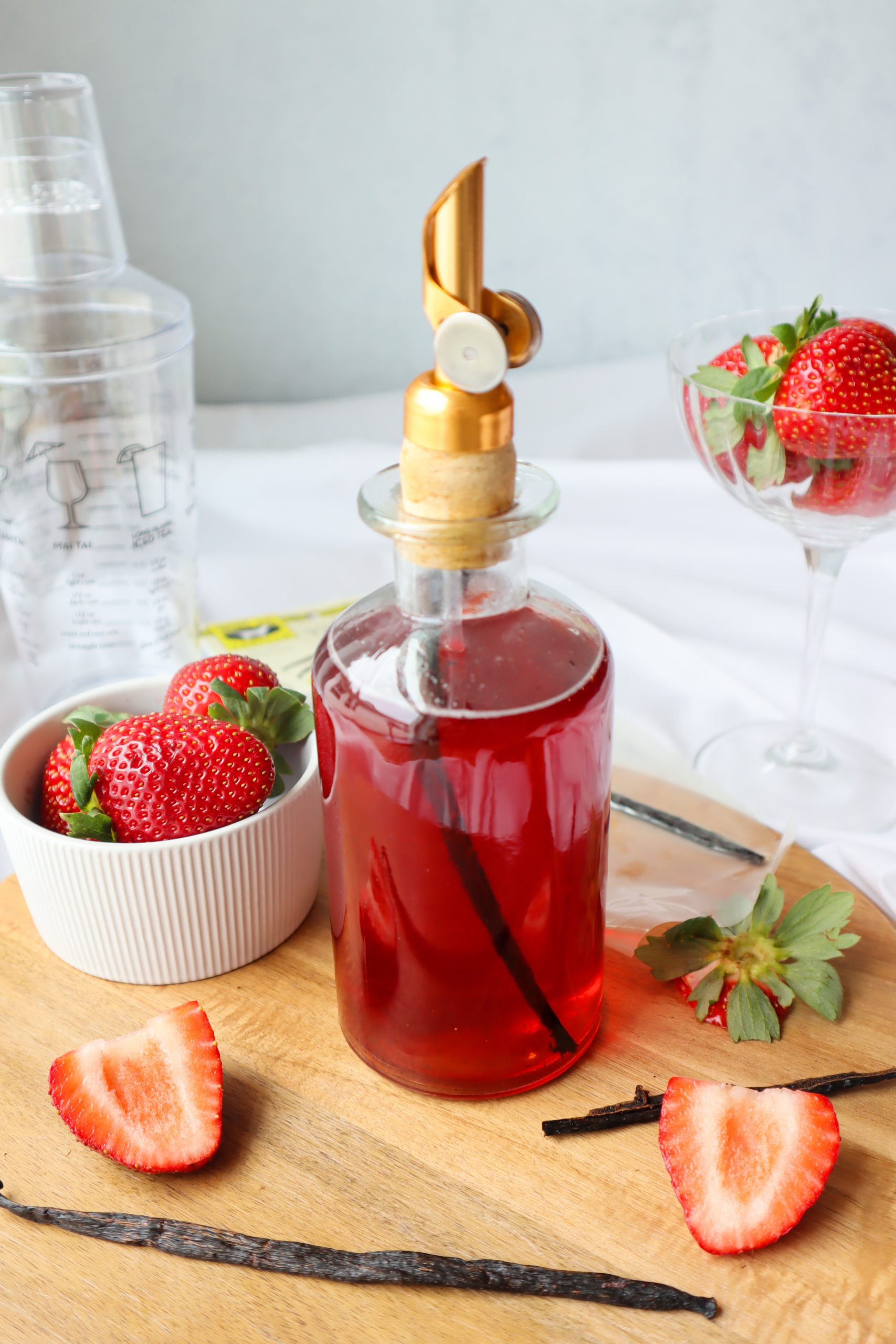 Strawberry Vanilla Syrup