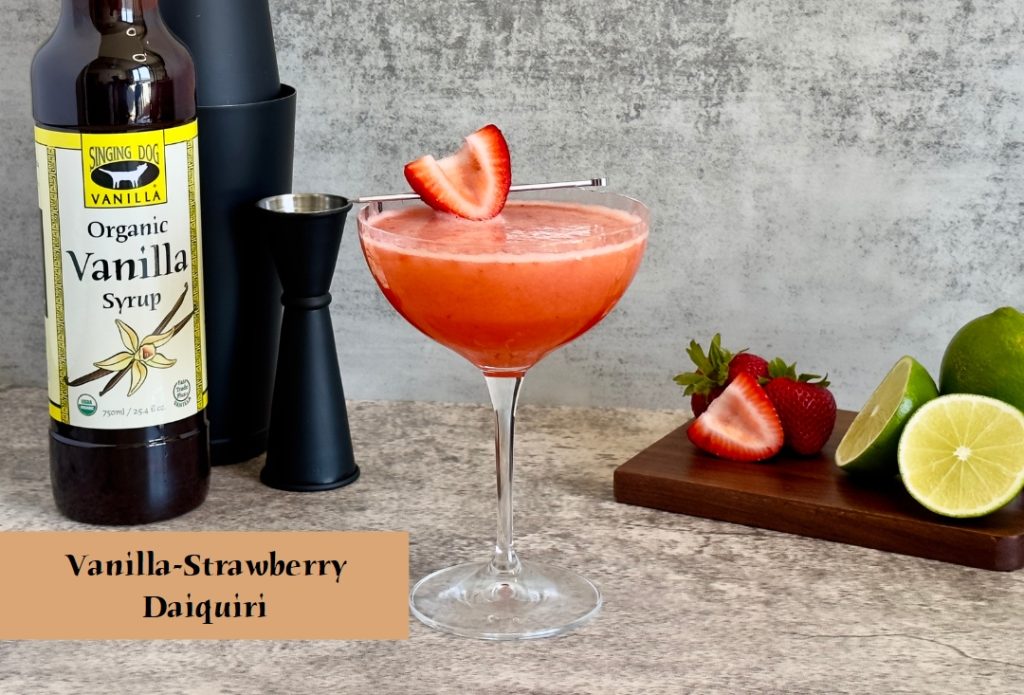 Vanilla Strawberry Daiquiri